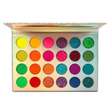 DE'LANCI Aurora Glow Eyeshadow Stage Clubbing Neon Makeup Kit in Blacklight UV Glow in the Dark Fluorescent Eye Shadows