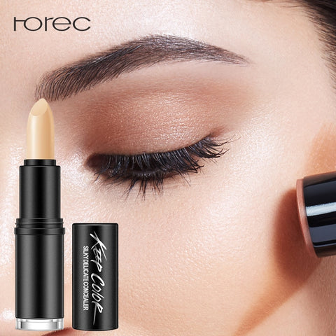 ROREC Facial Concealer For Women Makeup Long-lasting Concealers Cream Pen Foundation Base Face Make Up Concealer Stick Cosmetics