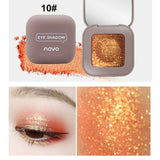 Novo Brand 9 Colors Glitter Galaxy Eye Shadow Palette Pigment Shimmer Matte Eyeshadow Makeup Flash Shine Diamond Shadow Kit
