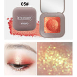Novo Brand 9 Colors Glitter Galaxy Eye Shadow Palette Pigment Shimmer Matte Eyeshadow Makeup Flash Shine Diamond Shadow Kit