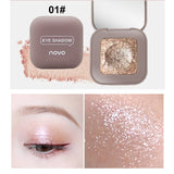 Novo Brand 9 Colors Glitter Galaxy Eye Shadow Palette Pigment Shimmer Matte Eyeshadow Makeup Flash Shine Diamond Shadow Kit
