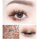 5 Color Makeup Eye Shadow 1pc Pearlescent Metals Glitter Liquid Eyeshadow Single Blend Sparkling Smooth Eyes Cosmetics TSLM2
