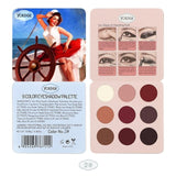 Eye Shadow Palette Makeup Shimmer Pigment Matte Waterproof Mineral Balm Shade Nude Cosmetic Professional Eyeshadow Pallete