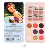 Eye Shadow Palette Makeup Shimmer Pigment Matte Waterproof Mineral Balm Shade Nude Cosmetic Professional Eyeshadow Pallete