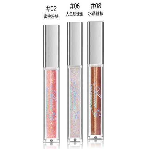 LIquid Eye shadow Pearl light Flash film Brilliant Pearl light Highlight Flash powder Lying silkworm juice