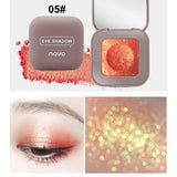 Novo Glitter Eyeshadow Makeup Palette Eye Shadow Palette Shine Polarize Eyeshadow Sparkling Duochrome Pigment Cosmetics 2019
