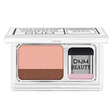 Double Color / long-lasting waterproof Lazy easy to wear Double Layer Shadow Eyeshadow Makeup Palette  portable pearl eye shadow