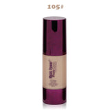 Brand Women Pro 6 Colors Nude Makeup Face Foundation Liquid Cover Concealer Moisturizing Facial Base Cream Form Music Flowers