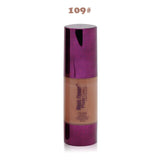 Brand Women Pro 6 Colors Nude Makeup Face Foundation Liquid Cover Concealer Moisturizing Facial Base Cream Form Music Flowers