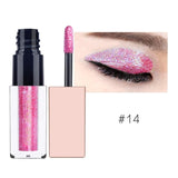 Diamond Bead Lightwater Liquid Of Eye shadow 6 Colors Glitter Eyeshadow 3.8g Beauty Eyes Makeup Brand HengFang