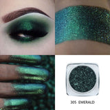 PHOERA Metallic Diamond Single Color Payoff Shimmer Eyeshadow Makeup Palette Glitters Powder Eye Shadow Pigmented Smoky Eyelids