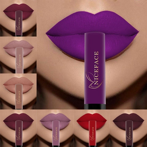 26 color liquid lipstick sexy nude matte liquid lipstick waterproof lasting moisturizing lip gloss lips cosmetics